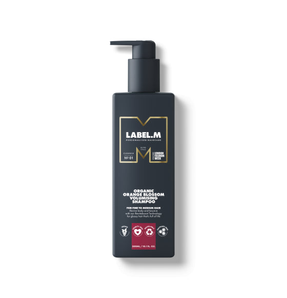 LABEL.M Organic Orange Blossom Volumising Shampoo 300ml